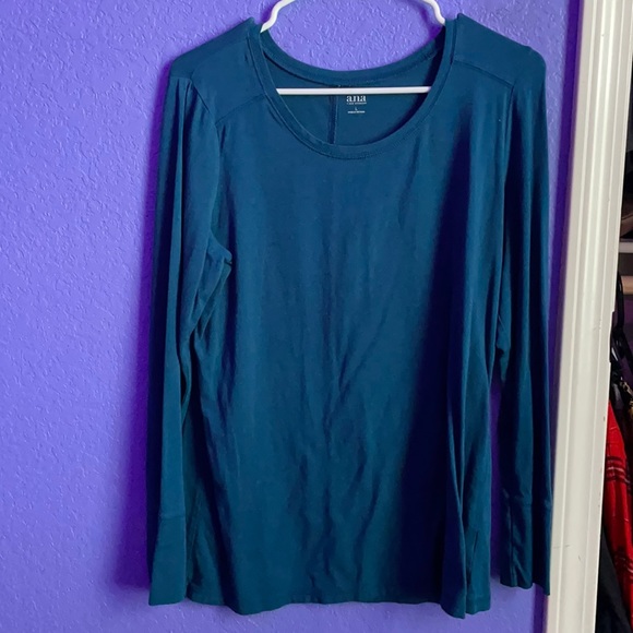 Plain Turquise Long sleeved T-shirt💞 - Picture 1 of 1